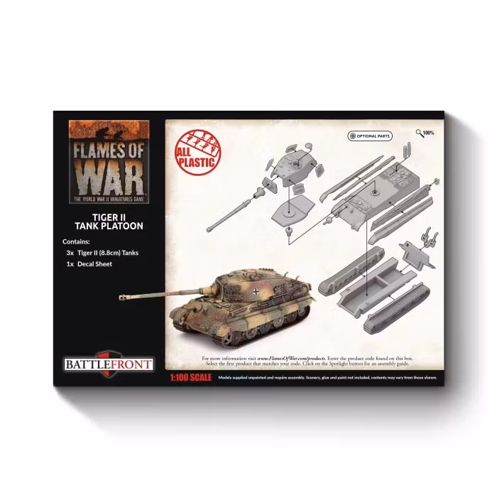 Tiger II Tank Platoon