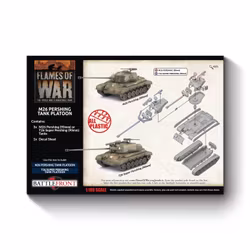 M26 Pershing Tank Platoon (x3 Plastic)