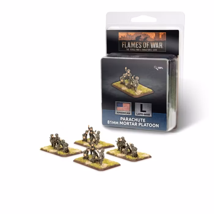Parachute Mortar Platoon (Plastic)