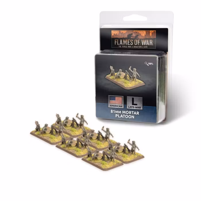81mm Mortar Platoon (Plastic)