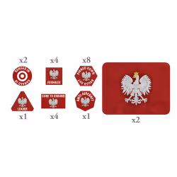 Polish Token (x20) & Objective (x2) Set