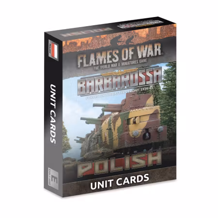 Barbarossa Polish Unit Cards (x39) - Limited Edition