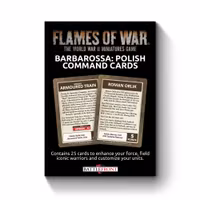 Barbarossa Polish Command Cards (x25) - Limited Edition