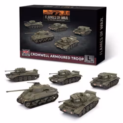 Cromwell Armoured Troop (Plastic)