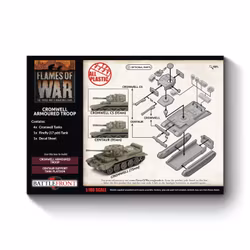 Cromwell Armoured Troop (Plastic)
