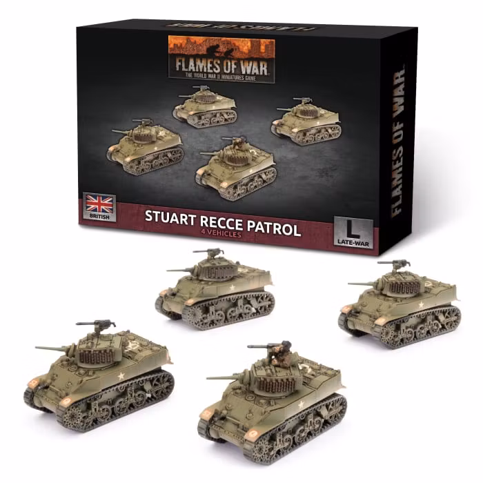 Stuart Recce Patrol (Plastic)