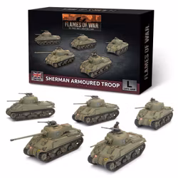 Sherman Armoured Troop (Plastic)