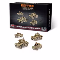 Daimler Armoured Car Troop (Plastic)