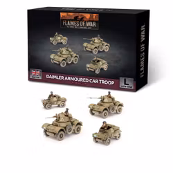 Daimler Armoured Car Troop (Plastic)