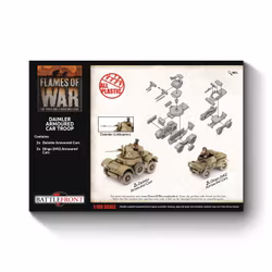 Daimler Armoured Car Troop (Plastic)