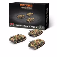 Panzer II Tank Platoon (x3 Plastic)