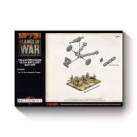 FJ 10.5cm Artillery Battery (x4 guns Plastic)