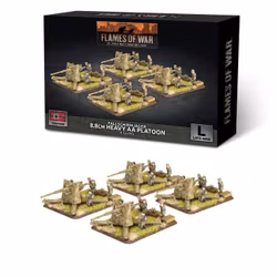 FJ 8.8cm Heavy AA (x4 guns Plastic)