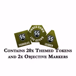 Waffen-SS Tokens and Objectives