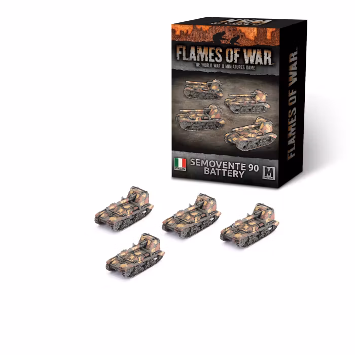 Semovente (90mm) Assault Guns (x4)