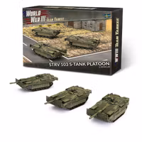Strv 103 S-tank Platoon (x3 Plastic)