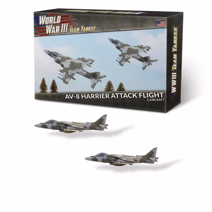 AV-8 Harrier Attack Flight (Plastic)