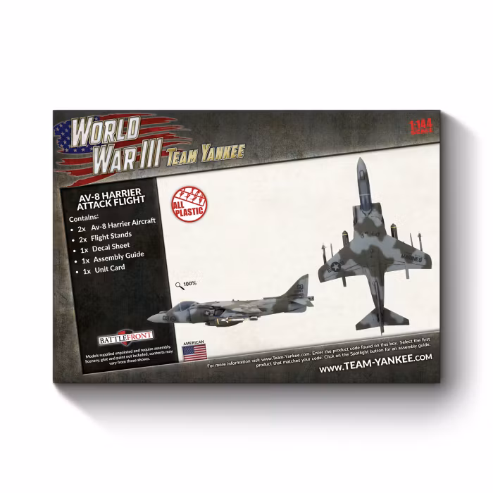 AV-8 Harrier Attack Flight (Plastic)