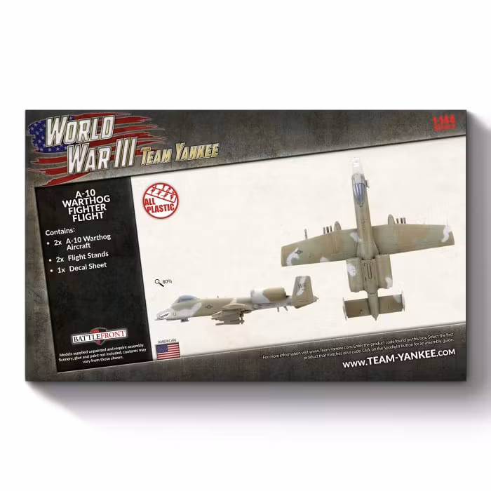A-10 Warthog Fighter Flight (Plastic)