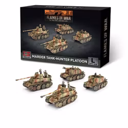 Marder / Grille Self-propelled Gun Platoon (x4 Plastic)