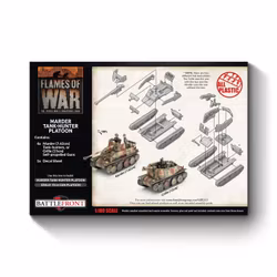 Marder / Grille Self-propelled Gun Platoon (x4 Plastic)