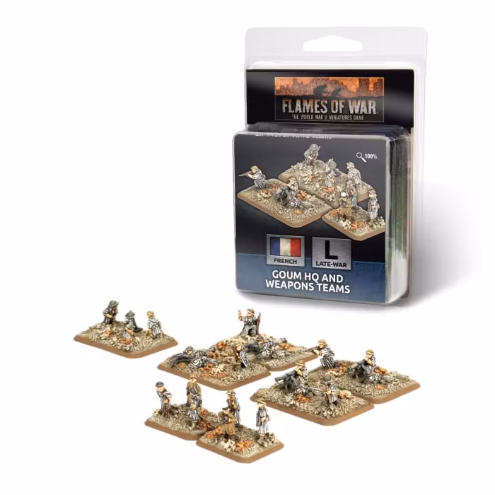 Goum HQ and Weapons Teams