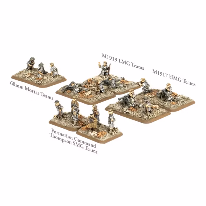 Goum HQ and Weapons Teams