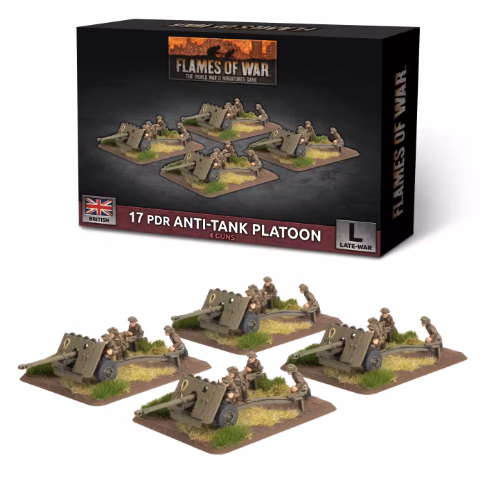 17 pdr Anti-tank Platoon (Plastic)