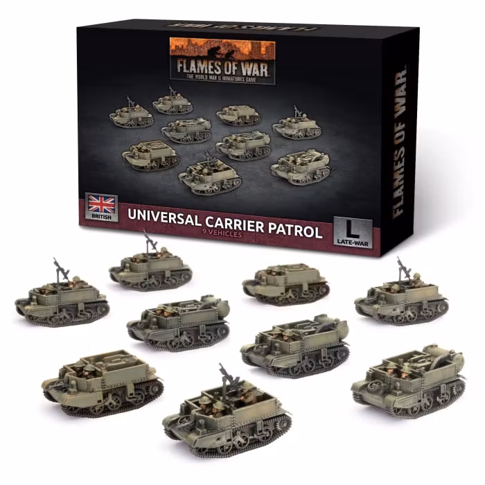 Universal Carrier Patrol (Plastic)