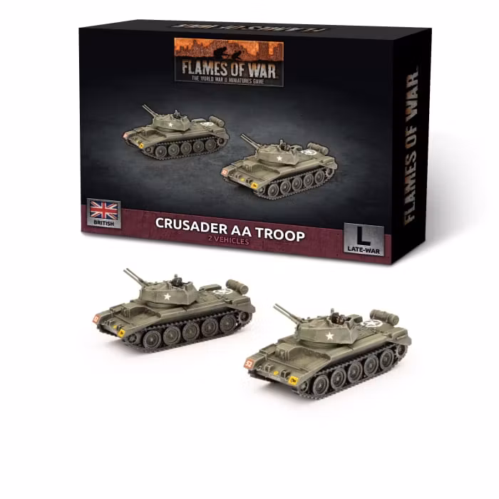 Crusader AA Troop (Plastic)