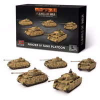 Panzer IV Tank Platoon (Plastic)
