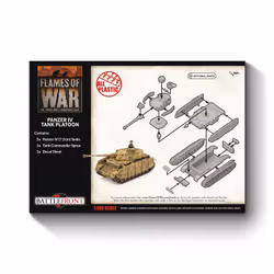 Panzer IV Tank Platoon (Plastic)