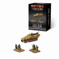 Armoured Panzergrenadier Company HQ (plastic)