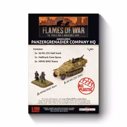 Armoured Panzergrenadier Company HQ (plastic)