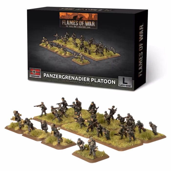Panzergrenadier Platoon (plastic)