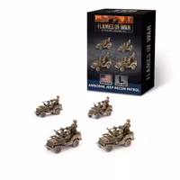 Airborne Jeep Recon Patrol (Plastic)