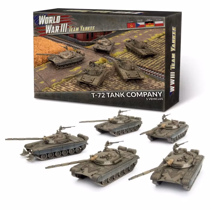 T-72B Tank Company (Plastic)