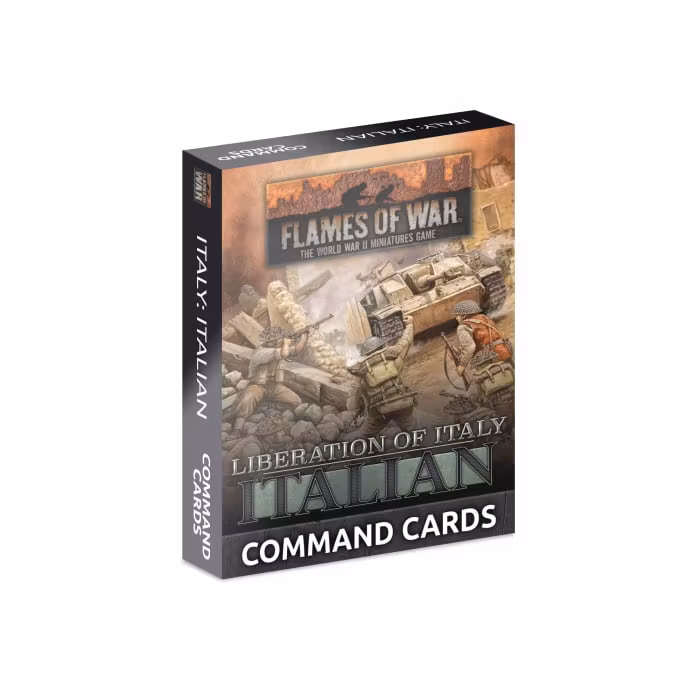 Liberation of Italy: Italian Command Card Pack (both sides) (47 cards)