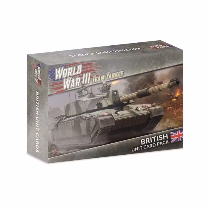 WWIII: British Unit Card Pack (63 Unit Cards)