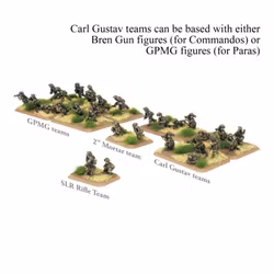 Commando / Parachute Troop (x40 figs)