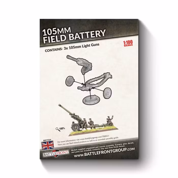 105mm Field Battery (x3 guns)