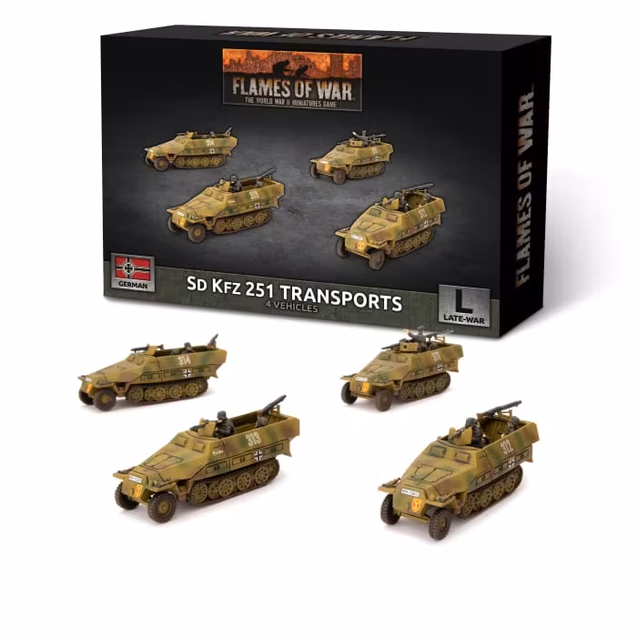Sd Kfz 251 Transports (Plastic)