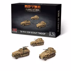 Sd Kfz 250 Scout Troop (Plastic)