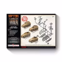 Sd Kfz 250 Scout Troop (Plastic)