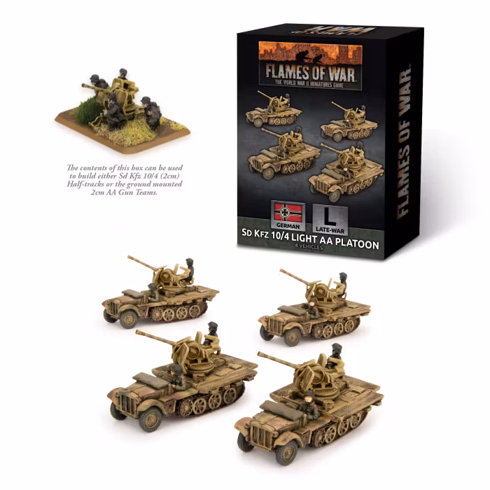 SdKfz 10/4 Light AA Platoon