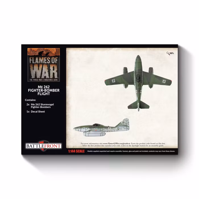 Me 262 Fighter-bomber Flight