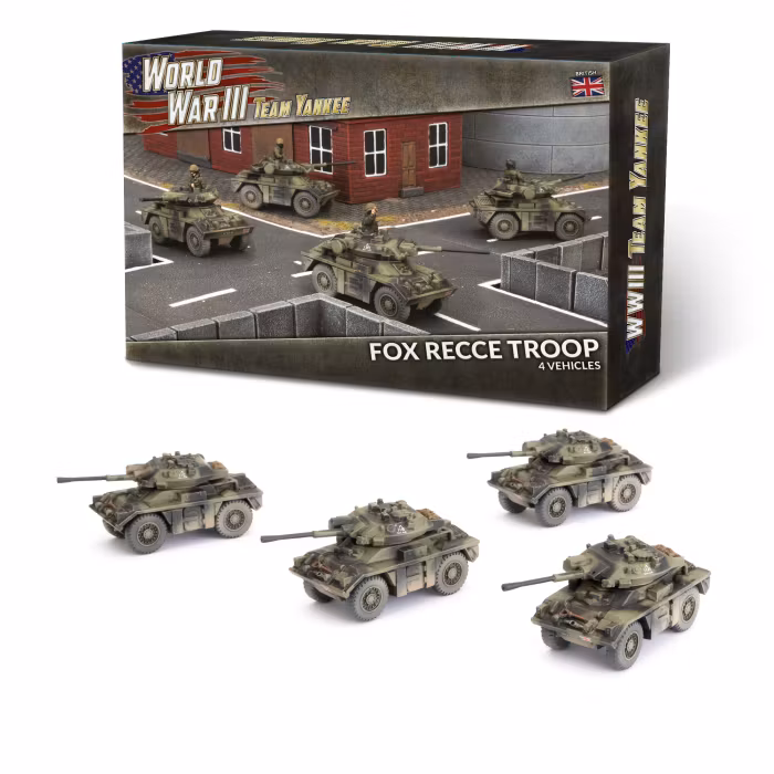 Fox Recce Troop (Plastic)