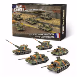 AMX-30 Tank Platoon (Plastic)