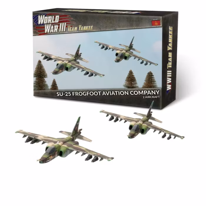 SU-25 Frogfoot Aviation Company (Plastic)