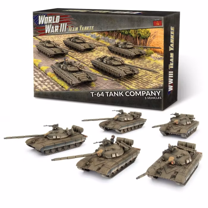 T-64 Tank Company (x5 Plastic)